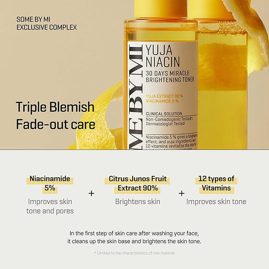 Yuja niacin 30 days miracle brightening toner 150ml