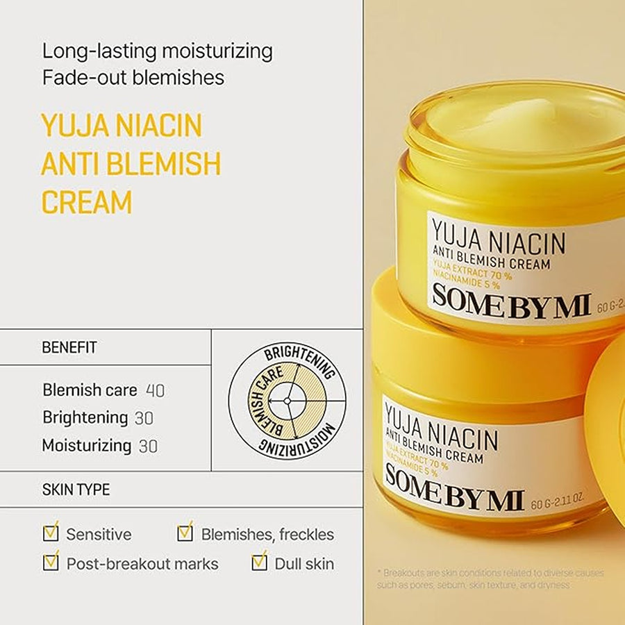 Yuja niacin anti blemish cream 60g