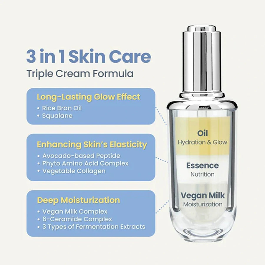 Ceramic milk ampoule