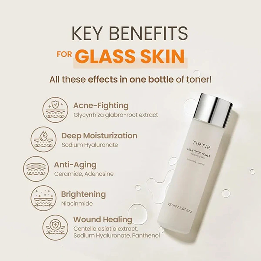 Milk skin rice toner
