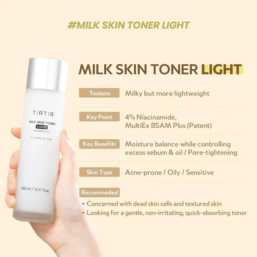 Milk skin rice toner light