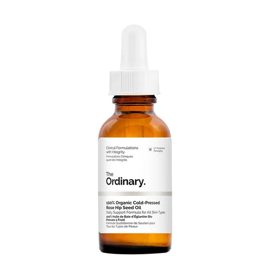 100% organic cold-pressed rose hip seed oil