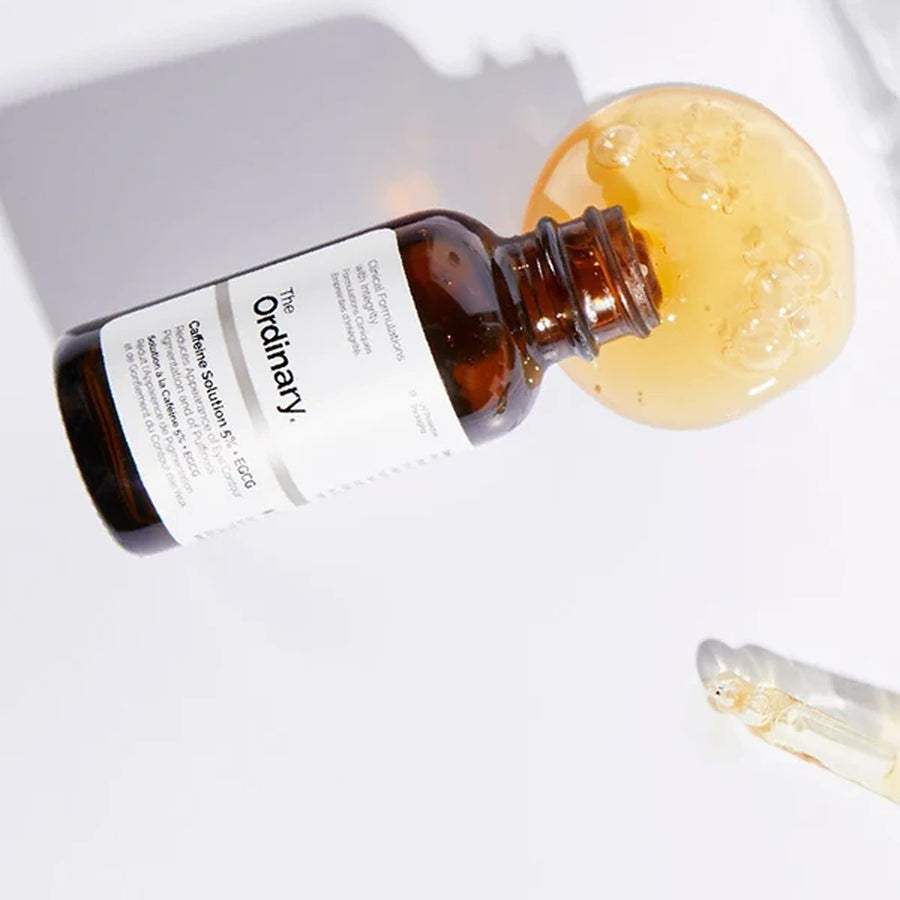 Caffeine solution 5% + egcg