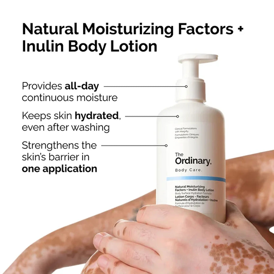 Natural moisturizing factors + inulin body lotion