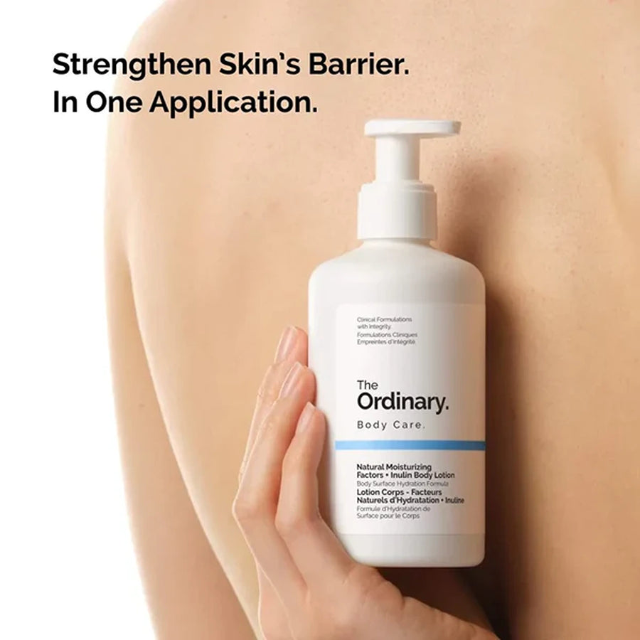 Natural moisturizing factors + inulin body lotion