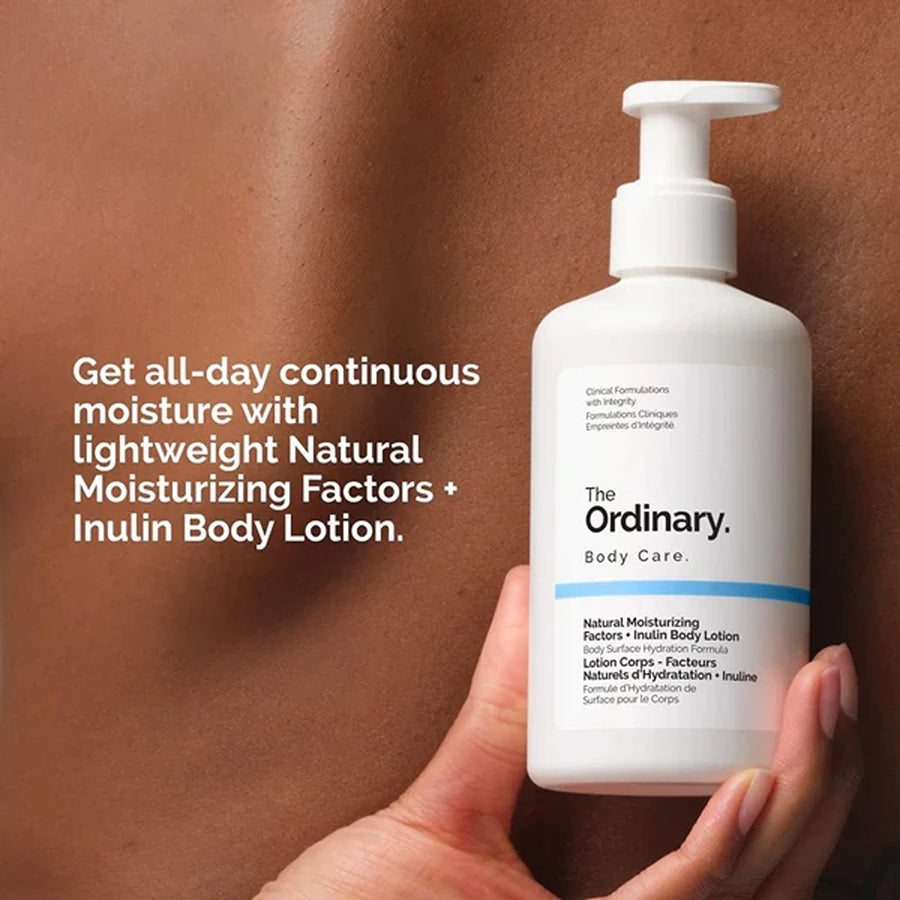 Natural moisturizing factors + inulin body lotion