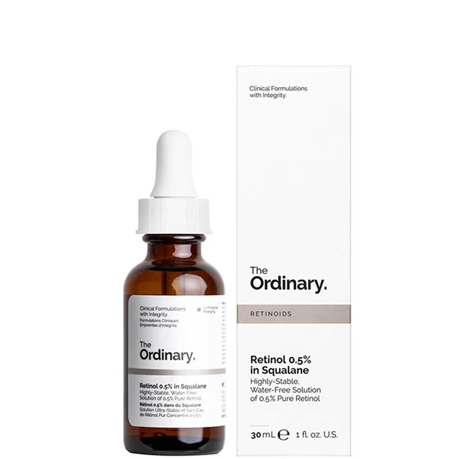 Retinol in squalane