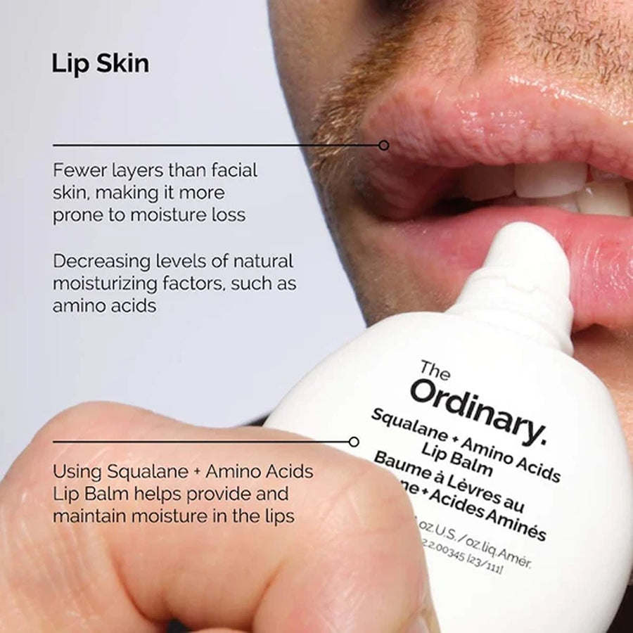 Squalane + amino acids hydrating lip balm
