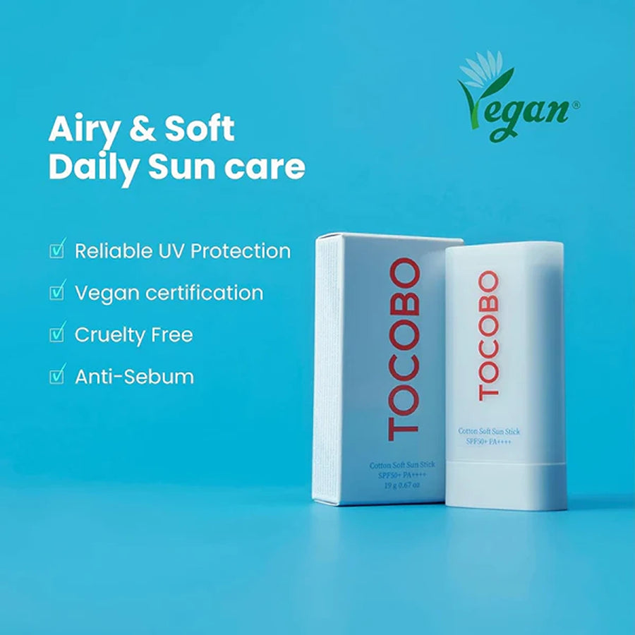 Cotton soft sun stick spf50+ pa++++