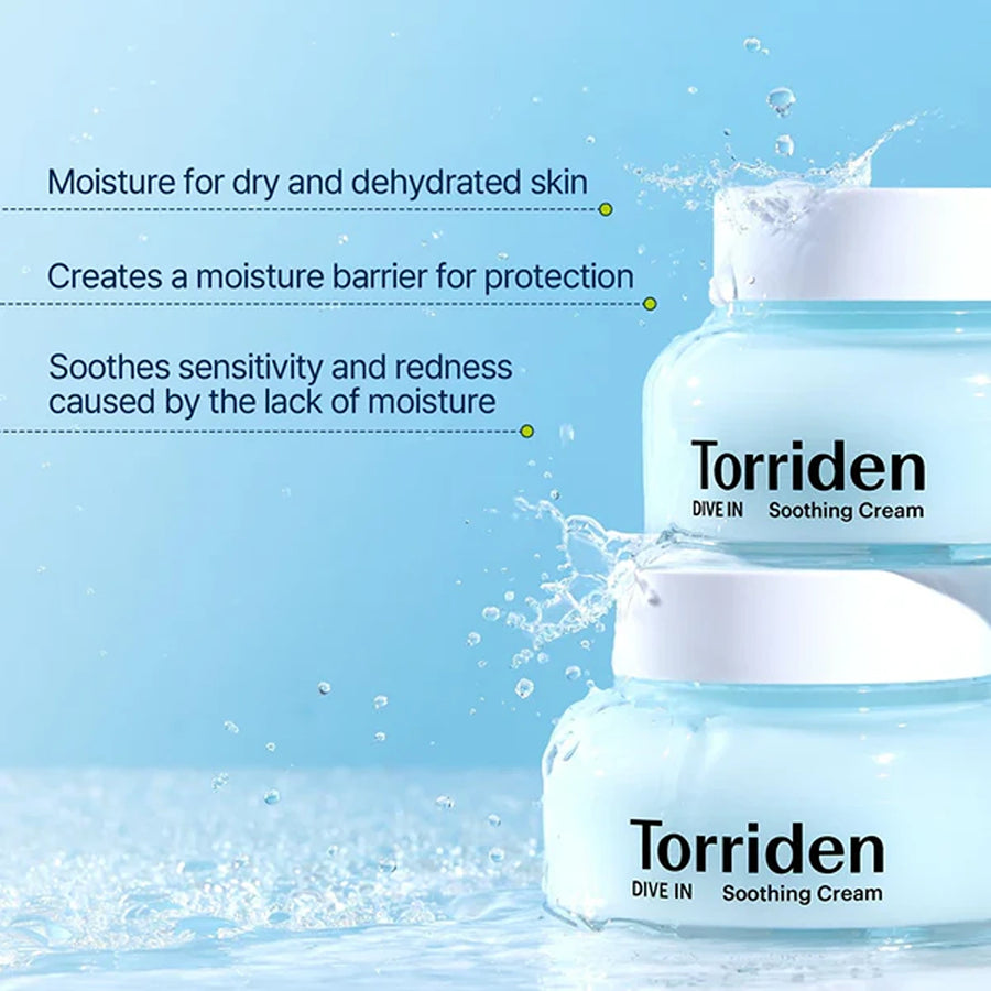 Dive-in low molecule hyaluronic acid soothing cream 100 ml