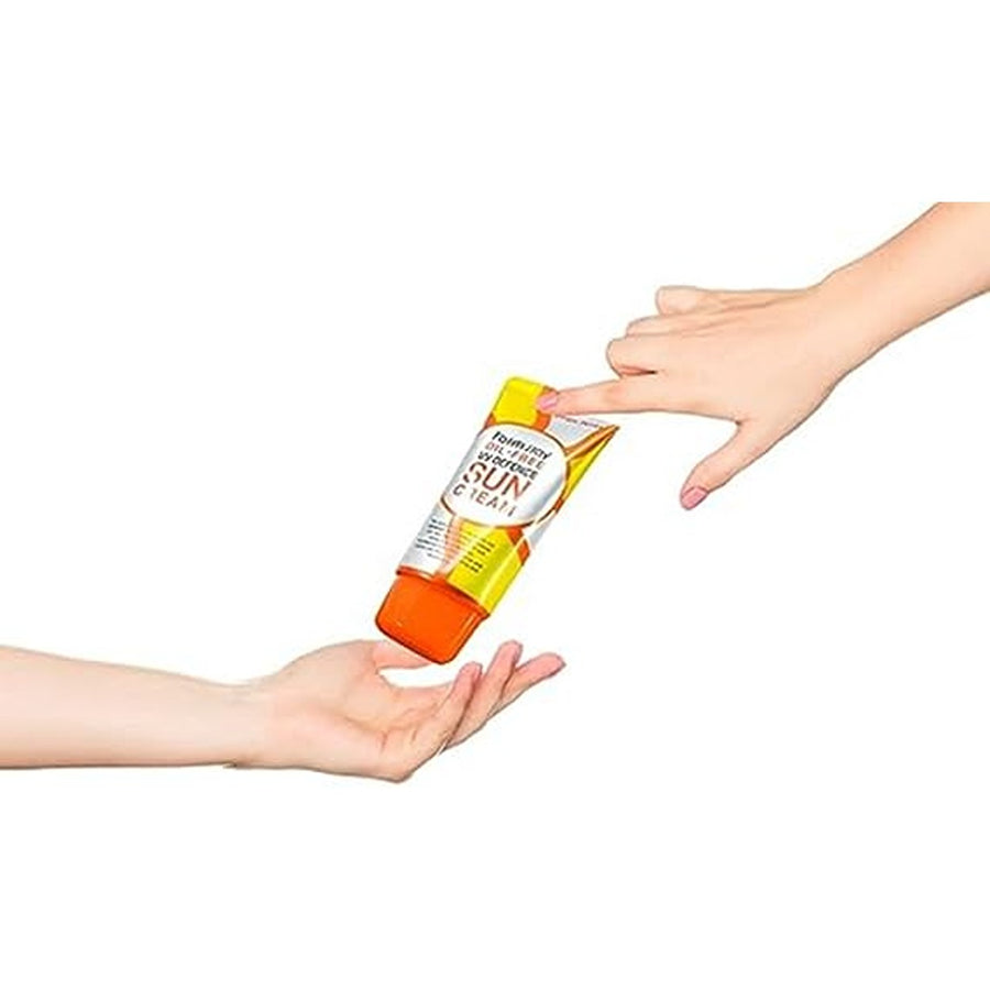 Oil-free uv defence sun cream